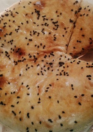 صورة لوصفة خبز محشي بالجبن والدجاج