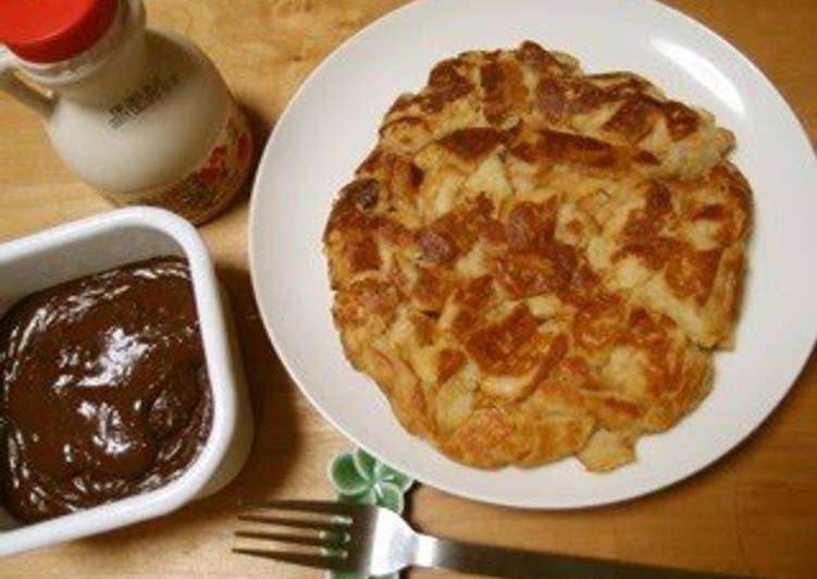 Recipe of Quick French Toast made without Milk or Eggs