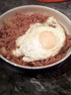 A picture of corned beef hash.