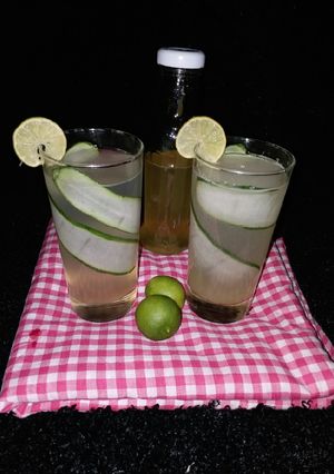 Lemon squash ainihin hoton girkin