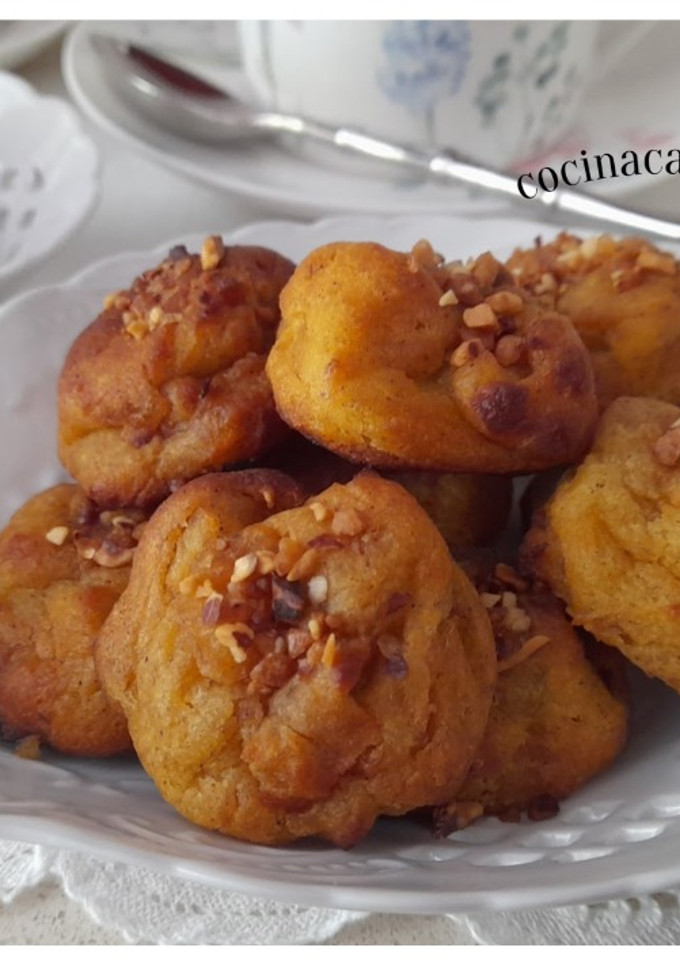 Una foto de Buñuelos de manzana