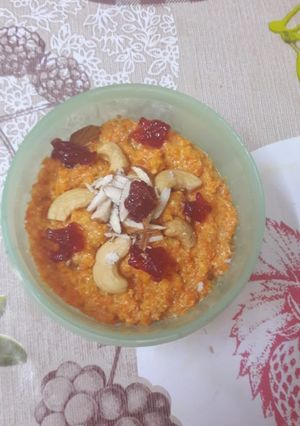 A picture of Carrot Halwa.
