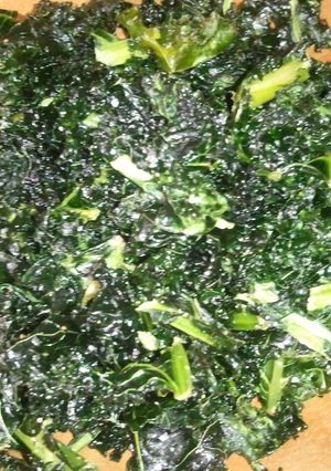 A picture of Kale chips.