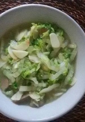 Foto resep cah sawi putih