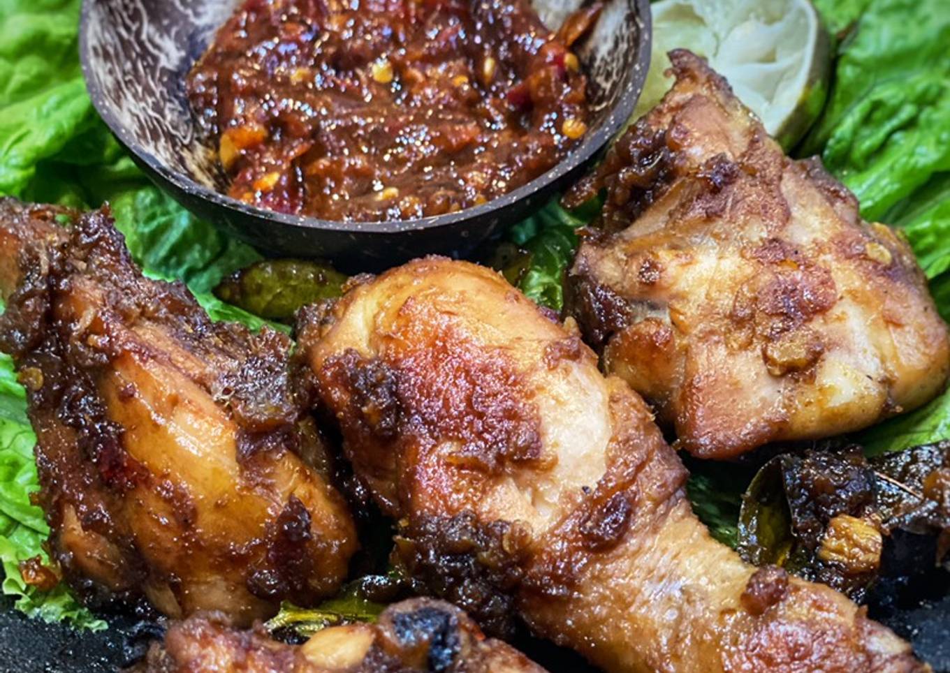 Ayam Bakar/Panggang bumbu Kecap ala Tiger Kitchen