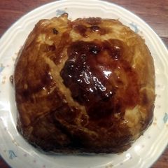 A picture of Baked Camembert in Puff Pastry.