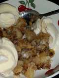 Leftover Biscuit Apple Dessert