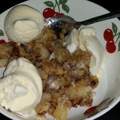 A picture of Leftover Biscuit Apple Dessert.