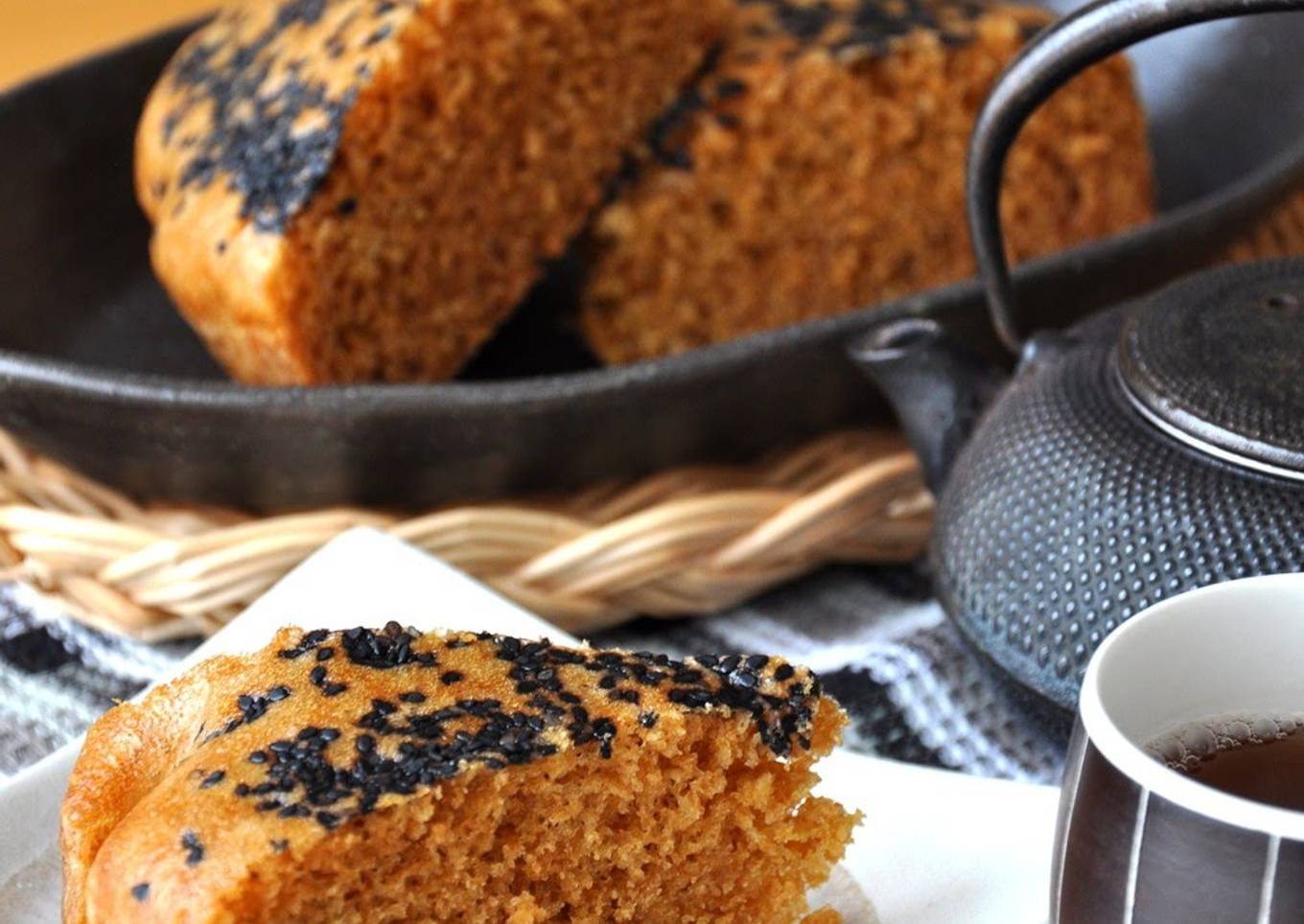 Ganzuki: Brown Sugar Steamed Bread from Iwate Prefecture