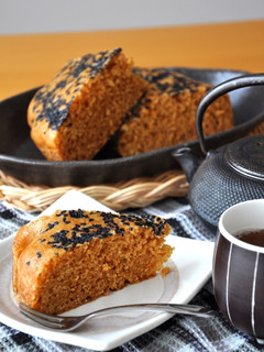 A picture of Ganzuki: Brown Sugar Steamed Bread from Iwate Prefecture.