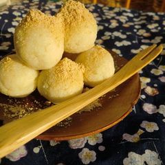 A picture of Fiber-Packed Okara Mochi for Dieters.