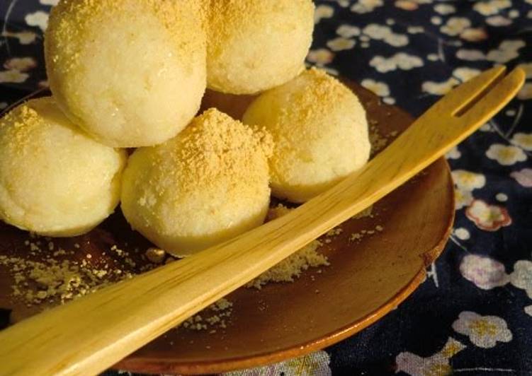 Fiber-Packed Okara Mochi for Dieters Fiber-Packed Okara Mochi for Dieters