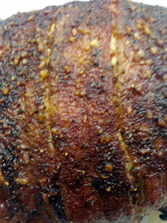 A picture of Bacon Wrapped BBQ Pork Loin.