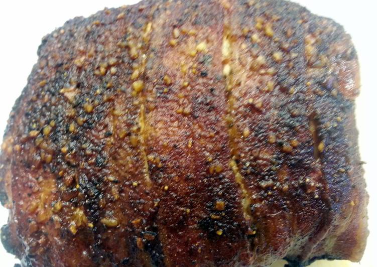 Recipe of Quick Bacon Wrapped BBQ Pork Loin