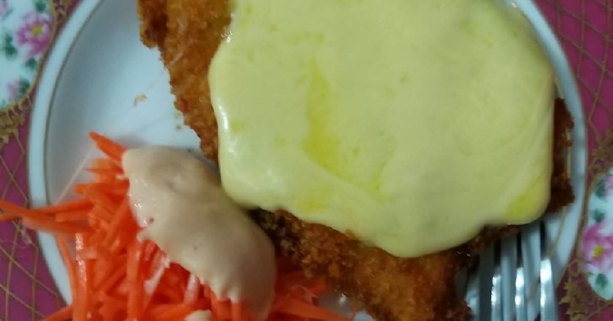 Resep Ayam katsu mozarella oleh Desi Arianti Cookpad