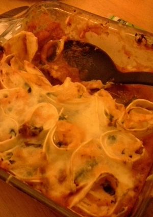 A picture of Rolled Lasagna (vegetarian).