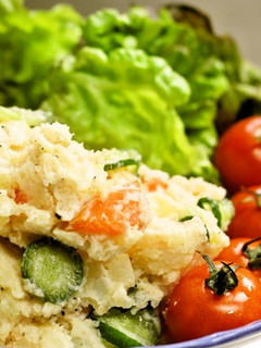 A picture of Mentaiko Potato Salad.