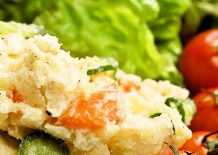 Recipe of Super Quick Homemade Mentaiko Potato Salad