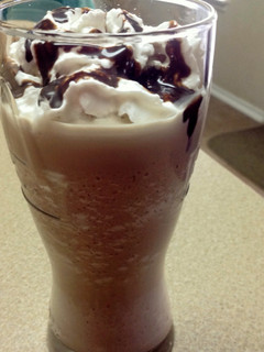 A picture of Carmel Mocha Frappe.