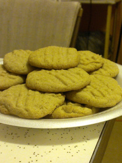 A picture of Peanut Butter Cookies.