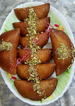 صورة لوصفة طريقة عمل قطايف مقرمشة اللذيذة