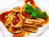 chicken leek yakitori