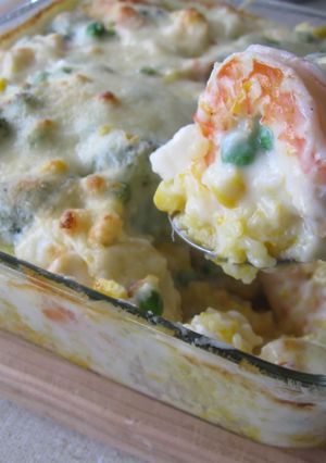A picture of Prawn Doria.