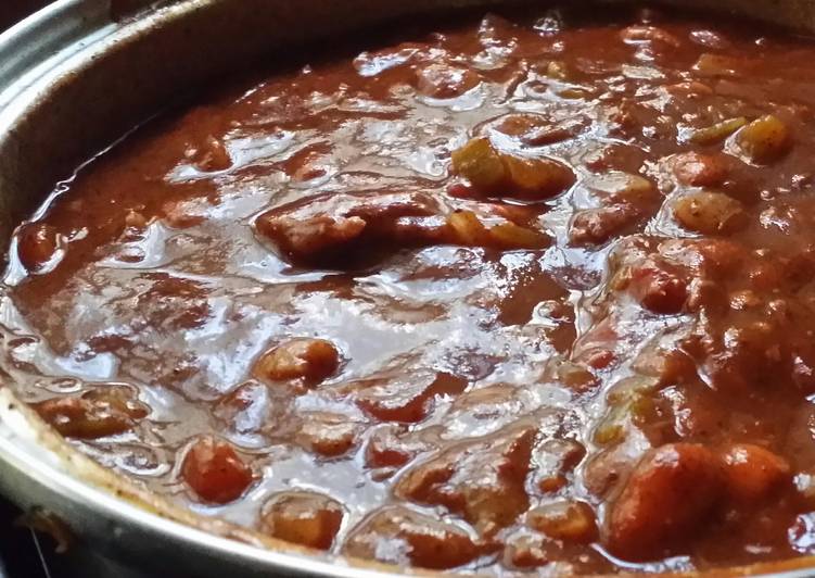 Steps to Make Super Quick Homemade Iz&#39;s Cheater&#39;s Chili