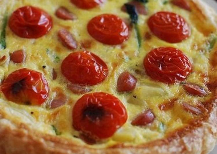 Quiche with Frozen Puff Pastry