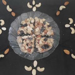 A picture of Dry fruit Chikki.