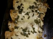 A picture of enchiladas suizas