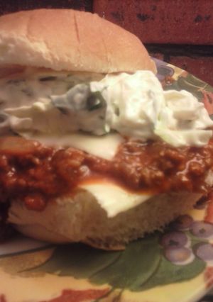A picture of Brad's firecracker sloppy joes.