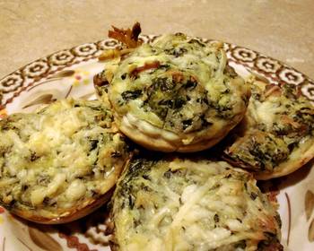 Ready to Serve Spinach bacon and cheese cup appetizers Delicious Steady