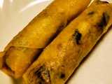 bamboo shoot spring rolls