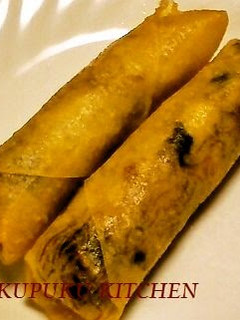 A picture of Our Family Recipe for Spring Rolls with Bamboo Shoots.