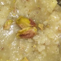 A picture of Almond halwa.