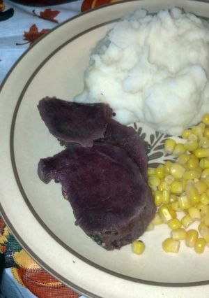 A picture of Major's Corned Venison.
