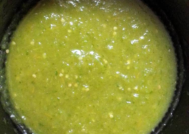 Recipe of Favorite chile verde sauce