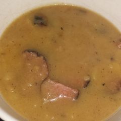 A picture of Potato soup.