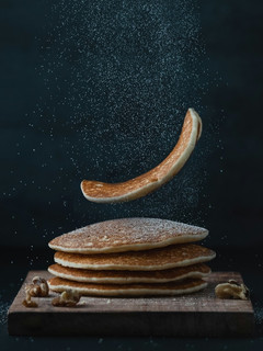 Φωτογραφία της συνταγής Γρήγορα Pancakes, εύκολα με πραλίνα μερέντα🤤