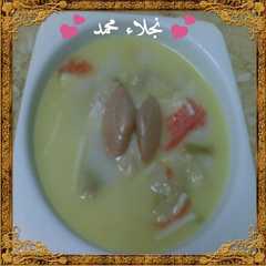 طريقة عمل شوربة سى فود بتكاتى-レシピのメイン写真