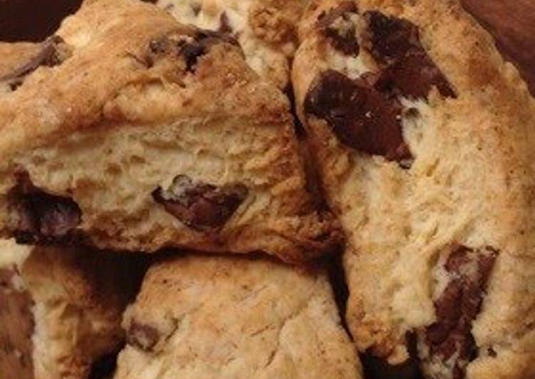 Simple Way to Prepare Ultimate Easy & Small Starbucks-style Chocolate Scones