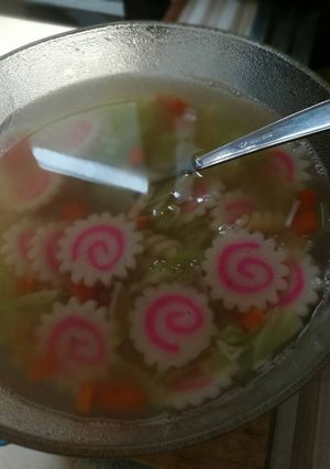 Foto resep Naruto sop