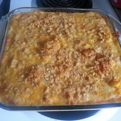 A picture of Summer Yellow Squash Casseroll.