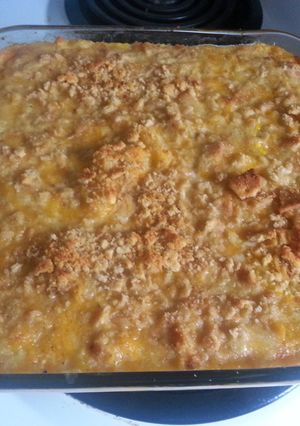 A picture of Summer Yellow Squash Casseroll.