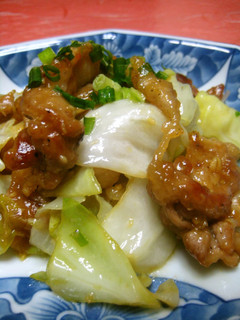 A picture of Pork and Cabbage with Miso Sauce (New Twice-Cooked Pork).