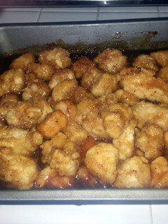 A picture of Orange Chicken.