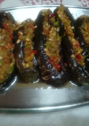 صورة لوصفة باذنجان مخلل على الطريقه المصرية