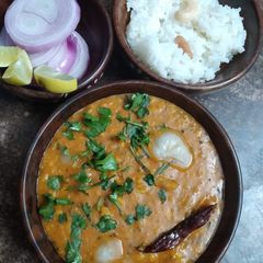 A picture of Rajasthani Panchmel Dal.
