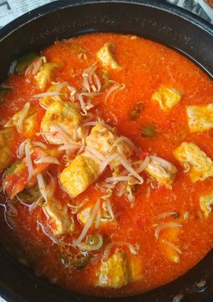 Foto resep Sayur Toge Tahu Santan